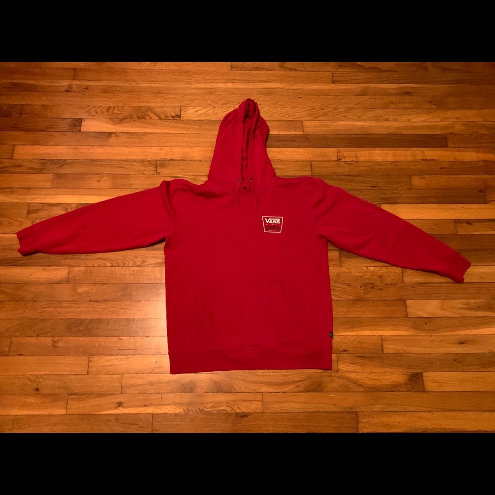 Vans Red Hoodie |Size M|